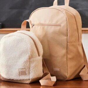DSW Tan Exclusive Backpack Duo